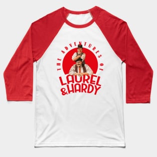 Laurel & Hardy, Stan Laurel and Oliver Hardy Adventures Baseball T-Shirt